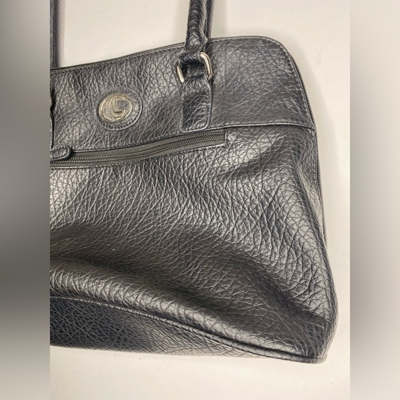 Carol Little Black Vegan Shoulder Bag EUC - Picture 5 of 10